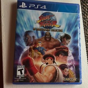 Street Fighter 30th Anniversary Edition for PS4 unopened
